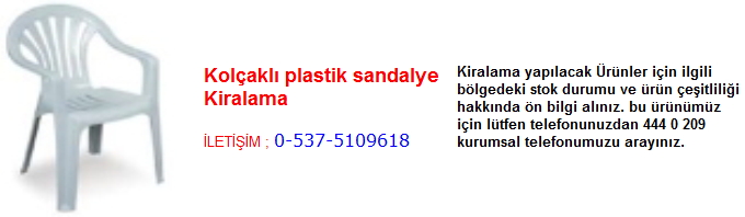 kolçaklı plastik sandalye kiralama