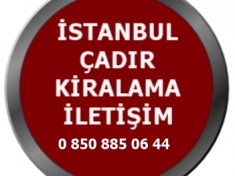 İstanbul çadırcı imalat satış kiralama